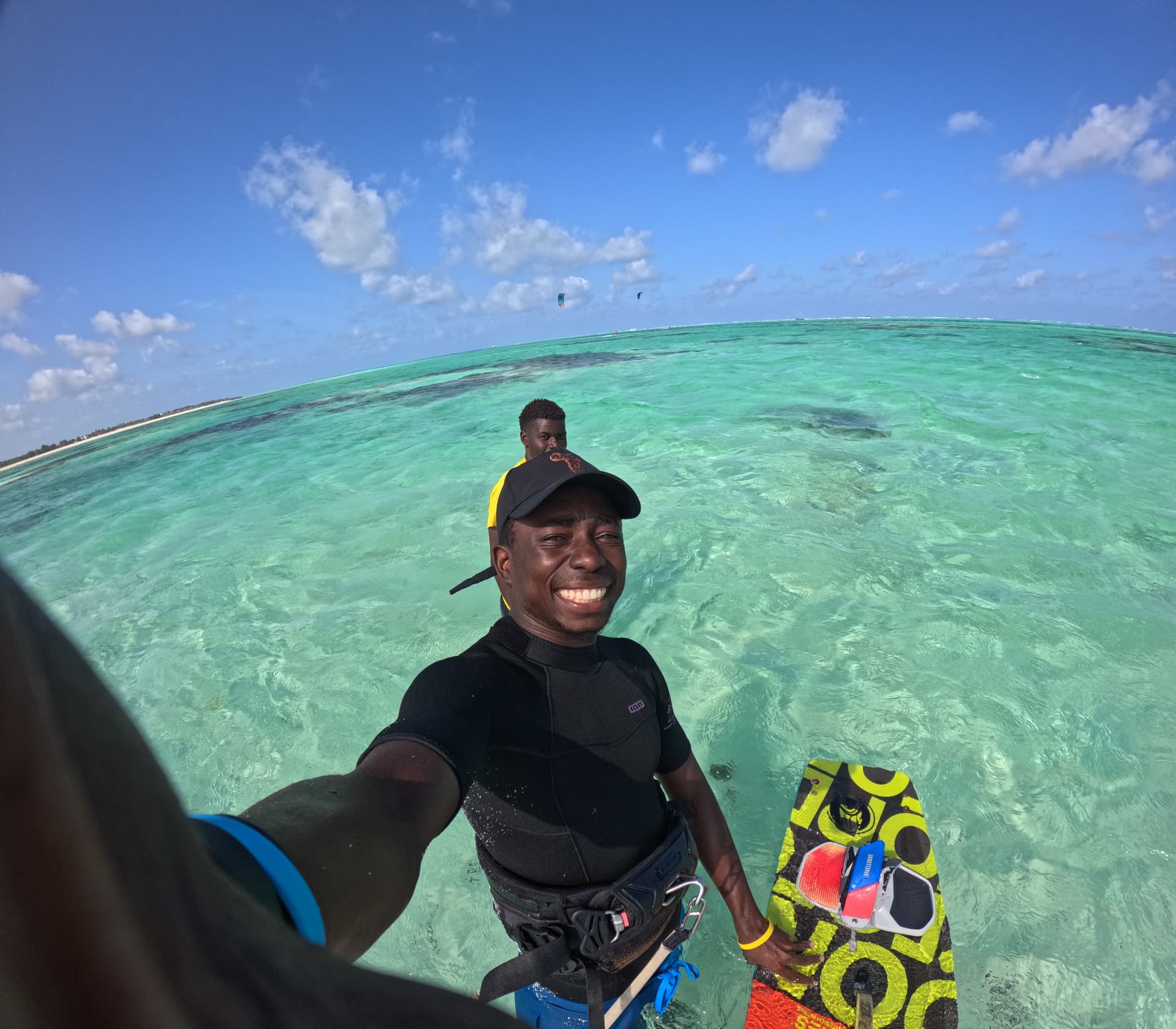 Aron, Senior instructor at Zebu Kite Lodge