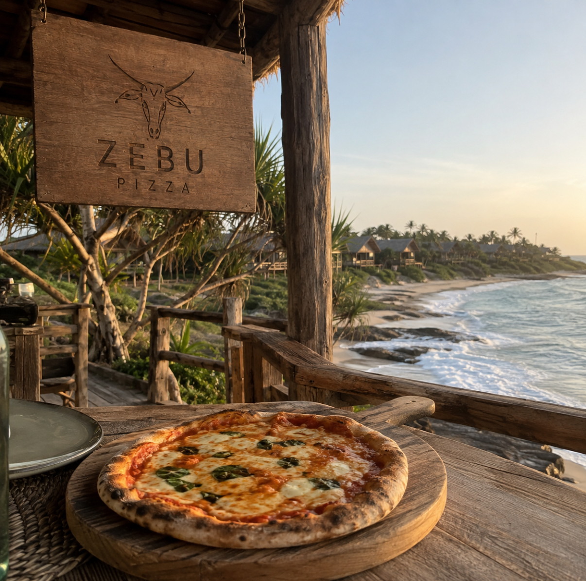 Pizza Deck at Zebu Kite Lodge