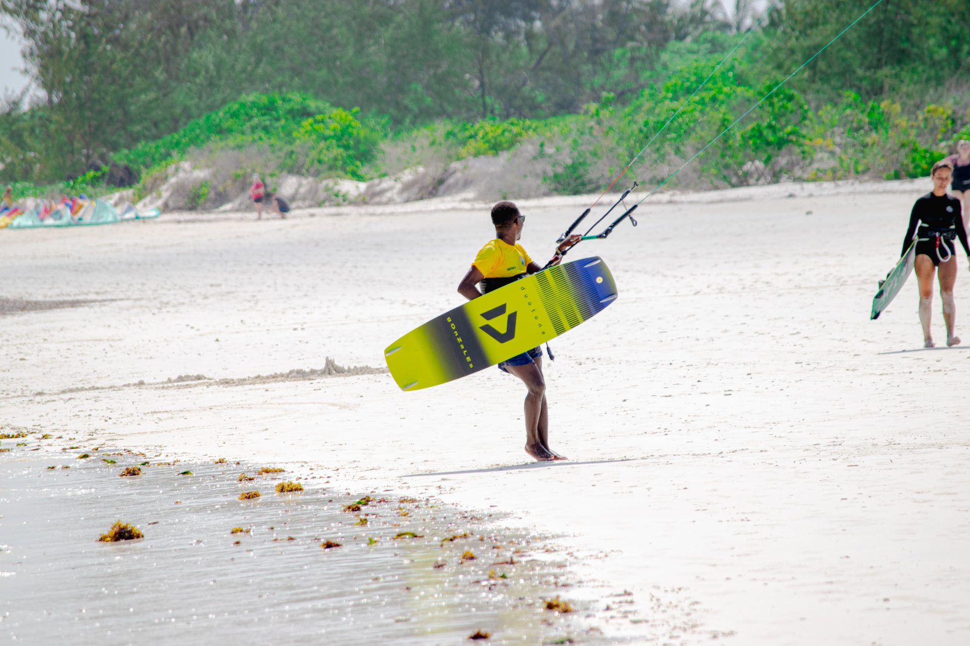 Isaac, Head instructor at Zebu Kite Lodge